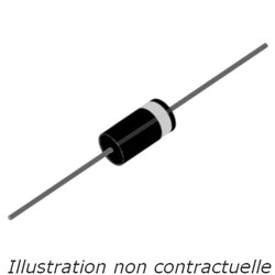 DIODE  BYW18-600   600V 3A   DO-15