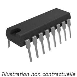 Comparateur 4 bits  74LS85   DIL-16
