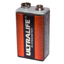 ULTRALIVE PILE LITHIUM 9V 1,2 Ah LS9V