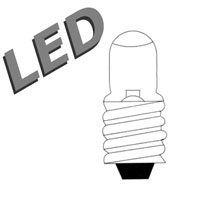 LAMPES DE SIGNALISATION E10 LED