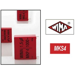 WIMA CONDENSATEUR MKS4 100V 100NF 7,5mm