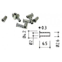 DOUILLES 2mm POUR CIRCUIT IMPRIME