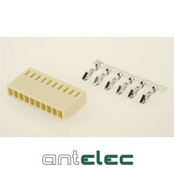 ANTELEC CONNECT.FEM PRE-CABLE 10P 2,54