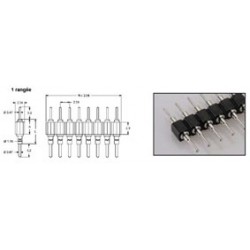 SURELEVATEUR MALE 2,54 1R/64C