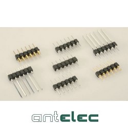 ANTELEC BARRETTE 1x64 MALE 0,5mm 2,54