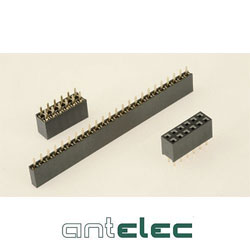 ANTELEC BARRETTE 1x40 FEM 0,64 2,54 H=5