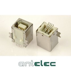 ANTELEC USB B FEMELLE COUDE CMS