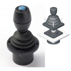 APEM JOYSTICK 2 AXES AVEC BOUTON ETANCHE