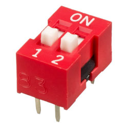 INTER DIP SWITCH APEM 2 CONTACTS NDS