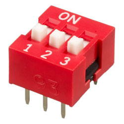 INTER DIP SWITCH APEM 3 CONTACTS NDS