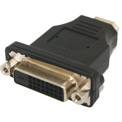 ADAPTATEUR HDMI MALE / DVI-D FEM.