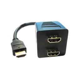 ADAPTATEUR HDMI MALE VERS 2 HDMI FEMELLE