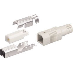 CONNECTEUR USB B - A SOUDER