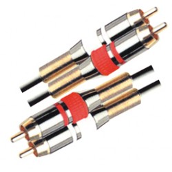 CORDON AUDIO 2 RCA MALE/2 RCA MALE 1m