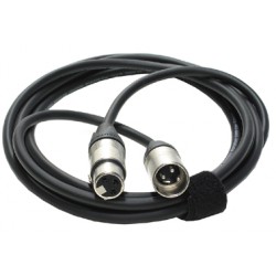 CORDON XLR MALE / XLR  FEMELLE 3m