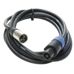 CORDON XLR MALE / SPEAKON MALE 12m