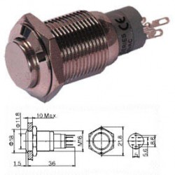 BOUTON POUSSOIR MONOSTABLE