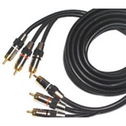 CORDON 3 RCA MALE DORES 5m