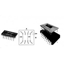 ADAPTATEUR DIL/CMS 20 BROCHES