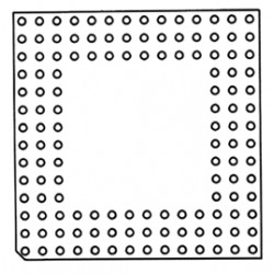 SUPPORT PGA 14x14 132 BROCHES