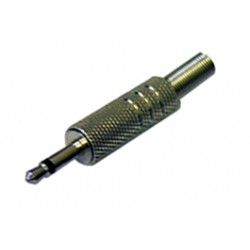 FICHE JACK 3.5mm MALE MONO NICKEL