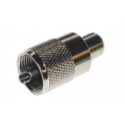 FICHE UHF MALE A SOUD. 50 OHMS RG8/213