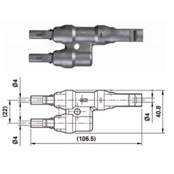 MULTICONTACT SOLAIRE TE 1F / 2M