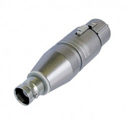 ADAPTATEUR XLR FEMELLE VERS BNC FEMELLE