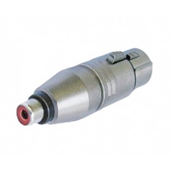 ADAPTATEUR  XLR FEM. VERS RCA FEM.