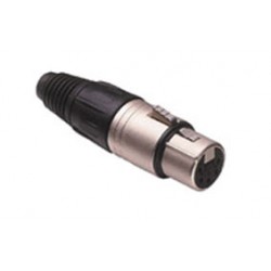 FICHE XLR FEMELLE STD NEUTRIK 7 CONTACTS