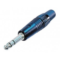 FICHE JACK 6.35mm STEREO MALE PC NEUTRIK