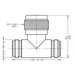 ADAPTATEUR N MALE / FEMELLE / FEMELLE T