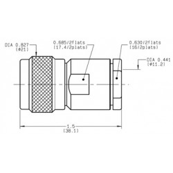 N 75R A SERTIR POUR CABLE  10mm