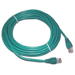 CORDON RJ 45 BLIND. 1M VERT