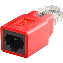 ADAPTATEUR RJ45 MALE/FEM CROISE