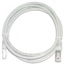 CORDON RJ 45 NON BLINDE 3M BLANC