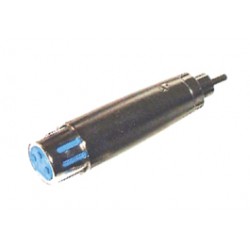 ADAPT.  XLR FEM./JACK 6.35 MONO FEM