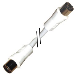 RALLONGE ANTENNE TV M/F 9,5mm 10M DROIT