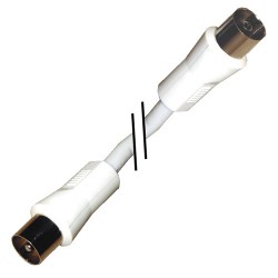 RALLONGE ANTENNE TV M/F 9,5mm 10M DROIT