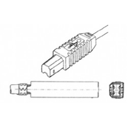 FICHE USB MALE TYPE B