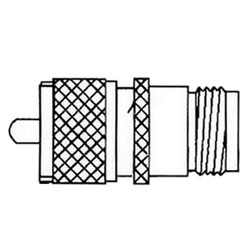 ADAPTATEUR UHF MALE - N FEMELLE