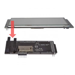 ECRAN LCD TFT 5.0" TACTILE + ADAPTATEUR