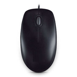 SOURIS OPTIQUE NOIRE FILAIRE