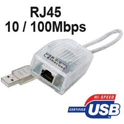 ADAPTATEUR USB/ETHERNET