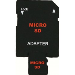 CARTE MEMOIRE MICRO-SD 8Go + ADAPTATEUR