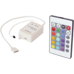 CONTROLEUR LED RGB + TELECOMMANDE