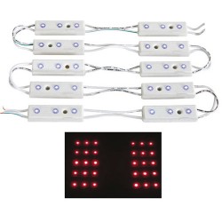 VELLEMAN KIT 10 MODULES LEDS ROUGE IP44