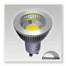 AMPOULES LED COB GU10 - 5W - 6000K