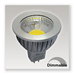 AMPOULES LED COB GU5.3 - 6W - 6000K