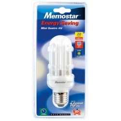 MEMOSTAR LAMPE ECO 4U 20W E27